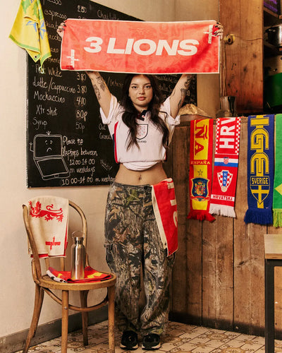3 LIONS — England World Cup 2026 microfibre towel by Dansu