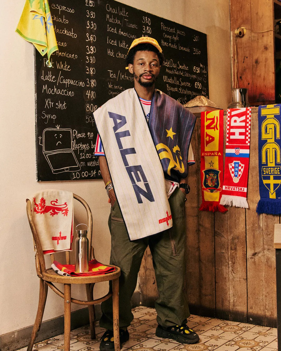 ALLEZ — France World Cup 2026 microfibre towel by Dansu